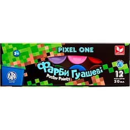 Фарби гуашові Pixel One 12 кольорів (301221006-UA)