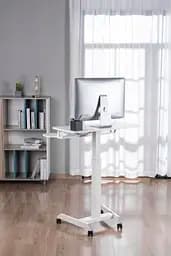 Мобільний робочий столик OfficePro White (ODM460W) - мініатюра 18
