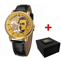 Наручные часы мужские 022 Gold-Black Mechanic Вільний бо Українець Awarder acs0031865