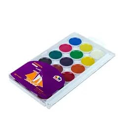 Акварельні фарби "Творчість" ГАММА'UA 400104, 18 кольорів