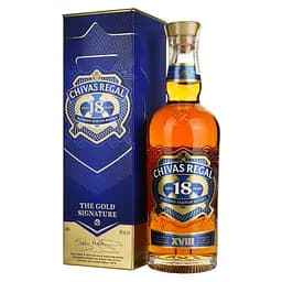 Виски Chivas Regal 18 лет Gold Signature, 40%, 0,7 л (655799)