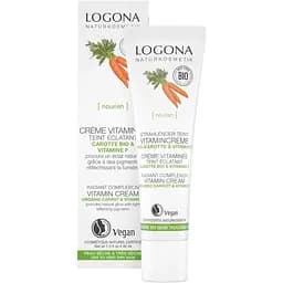 Біо-Крем вітамінний Logona морква, зволоження та пружність, 30 мл