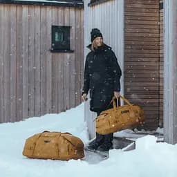 Дорожня сумка Chasm Duffel 70L TDSD-303 Golden Brown Thule sum0027939 - мініатюра 4
