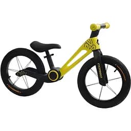 Беговел Corso 14" NL-71040 надувные колеса регулируемое сиденье крепкая рама желтый