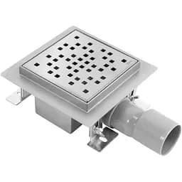 Трап для душу Rea Dots 12x12 nickiel brushed REA-G6202