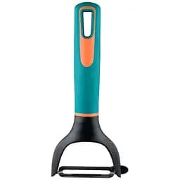 Нож для чистки овощей горизонтальный Gusto GT-5309 голубовато-оранжевый (100772)