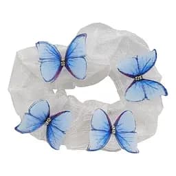 Дитяча резинка для волосся «Повітряний Метелик» 0303-846 синя
