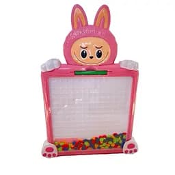 Магнитная мозаика Лабубу, 40x25x2,5 см, карточки, 118 деталей, W6528 (В ассортименте)