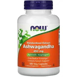 Ашваганда Now 450 мг 180 капсул
