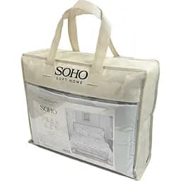 Комплект постільної білизни Soho Light flower Євро з легкою ковдрою 200 х 230 см (03-BT-7173-Flower) - мініатюра 2
