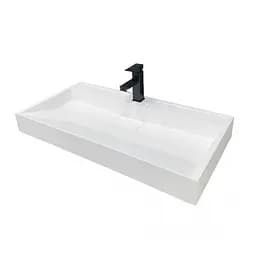 Умивальник Adamant VISION 100 white-01 100 см - мініатюра 3