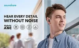 TWS-навушники Anker Soundcore Life A3i A3992 black - мініатюра 7