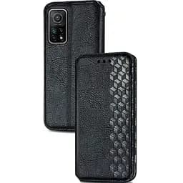 Шкіряний чохол-книжка GETMAN Cubic (PU) для Xiaomi Mi 10T / Mi 10T Pro Чорний - мініатюра 2