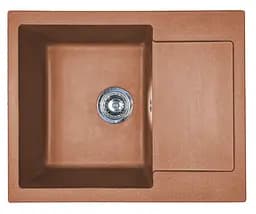 Кухонна мийка Adamant Minimal 615x495x200 terra-cotta 502223, Коричневий