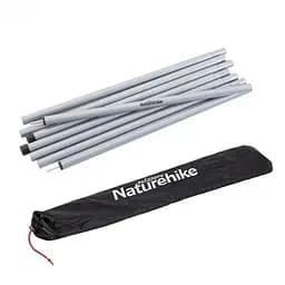 Стійки для тенту Naturehike Steel poles (NH20PJ043) 22ммx2.2м - 2 шт - сталеві