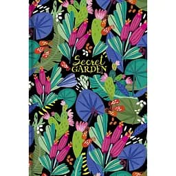 Зошит для записів MonAmi, A5, у клітинку, 80 арк., сад з квітами (A5-IC-080-7003K)