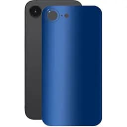 Захисна плівка StatusSKIN для Apple iPhone 16e Корпус Вініл Синій матовий