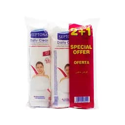 Ватные диски Septona Promo, 240 шт. (3 упаковки по 80 шт.)