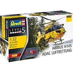 Збірна модель-копія Revell Геликоптер Airbus H145 ADAC Рятувальна служба 1:32 (RVL-04969) - мініатюра 4