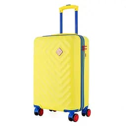 Валіза мала ручна поклажа Semi Line 20 дюймів (S) дюймів (S) ABS-Plastic Yellow (T5801-1)