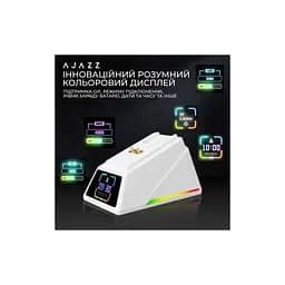 Мишка Ajazz AJ159 APEX Wireless/Bluetooth/USB White (AJM159-A-W) - мініатюра 12