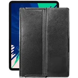 Чохол StatusCASE з екошкіри для планшету Apple iPad Pro 11 2018 Чорний глянець