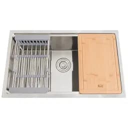 Кухонна мийка під стільницю 1.5 мм кухонна станція Nett NS-7042