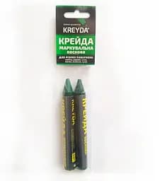 Крейда воскова для маркування Універсальна (2шт), зелений