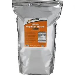 Шелуха подорожника цельная Now Foods Psyllium Husks Whole 4540 г