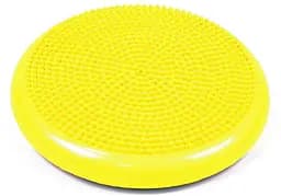 Балансировочная подушка массажная EasyFit желтая (EF-1840-Y)