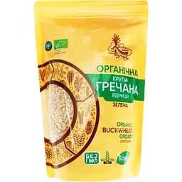 Крупа гречана ядриця Galeks-Agro органічна зелена 500 г