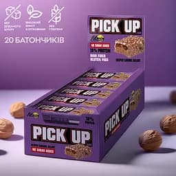 Батончик FitWin Pick Up Кранчі карамель та волоський горіх 900 г (20 шт. х 45 г) - мініатюра 3
