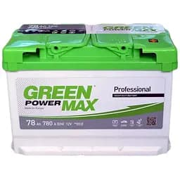 Акумулятор Green Power Max 6СТ-78Ah АзЕ (-/+) 780A (EN)