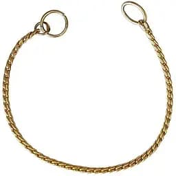 Плетений нашийник-ланцюжок для собак Ring5 ExtraFine Gold екстраклас