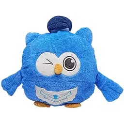 Детская мягкая игрушка Сова Bambi L1127(Blue) с пледом 45 см