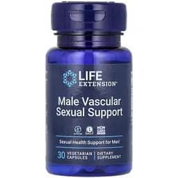 Екстракт тайського чорного імбиру Life Extension Male Vascular Sexual Support, 30 вегакапсул для чоловіків
