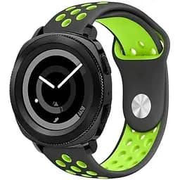 Спортивный ремешок Primo Perfor Sport для часов Samsung Sport Gear SM-R600 Black Green