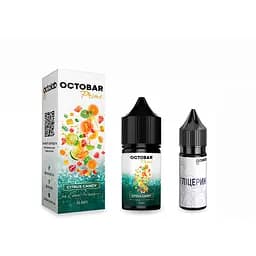 Набор компонентов для самозамеса солевой заправки Octobar Prime 15 мл Citrus Candy Цитрусовые конфеты 0-50 мг (19051)