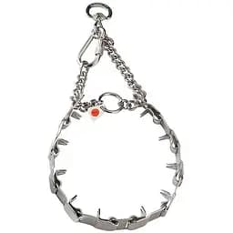 Нашийник-зашморг Sprenger neck-tech sport суворий пластинчастий з циліндричним карабіном (50155_010_55)