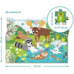 Пазл DoDo Пори року Сонячні дні, 60 елементів (300412) - мініатюра 3