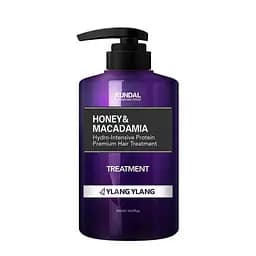 Поживний кондиціонер з медом та олією макадамії Honey & Macadamia Protein Hair Treatment Ylang Ylang Kundal 500 мл