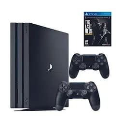 Консоль Sony PlayStation 4 PRO 1TB CUH 70-71 Black обслугована + 2 Геймпада бездротових DualShock 4 + The Last of Us: Remastered + гарантія б/в