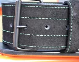Пояс для важкої атлетики (MFB-301 Suede Single Prong) Mad Max M fit0012358 - мініатюра 7