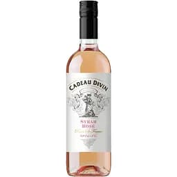 Вино Cadeau Divin Syrah Rose IGP Pays d'Oc розовое сухое 0.75 л