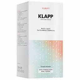 Тонік Klapp Multi Level Performance Purify Skin Perfection BHA для жирної та комбінованої шкіри 200 мл - мініатюра 2