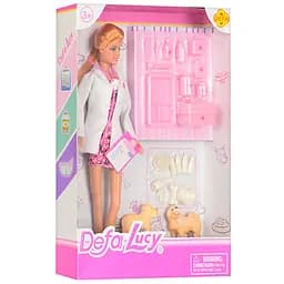 Лялька типу Барбі ветеринар DEFA 8346A з собачками в комплекті