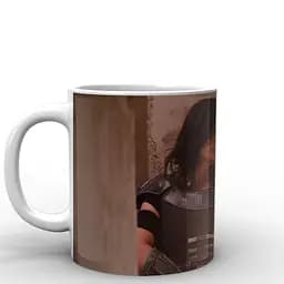 Кухоль GeekLand Зоряні війни Мандалорець Кара Дюн Star Wars The Mandalorian TM.04.20 330 мл білий