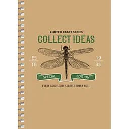 Блокнот для записей Student, F6, в клеточку, спираль, 60 л., Сollect ideal (A6-SC-060-6074K)