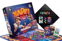 Настільна гра ХАЙП Битва за популярність, 31x31x5.5 см, QB701-007