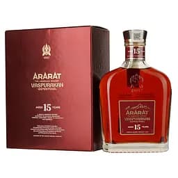 Бренді Арарат Васпуракан 15 років, 40%, 0,7 л, у подарунковій коробці